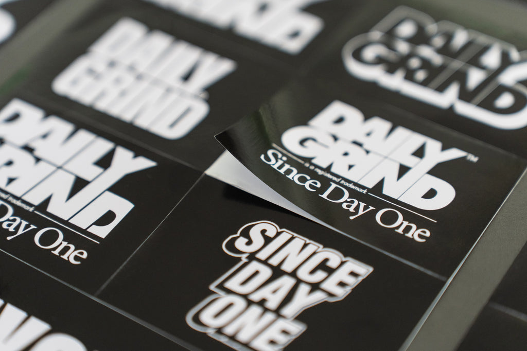 DAILY GRIND MONO STICKER SET 2