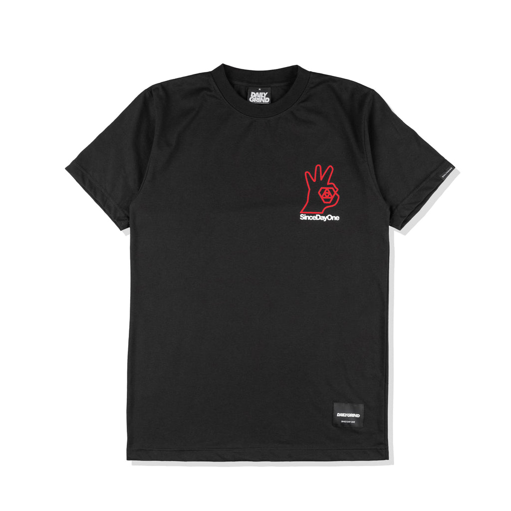 DAILY GRIND DG OK TSHIRT BLACK