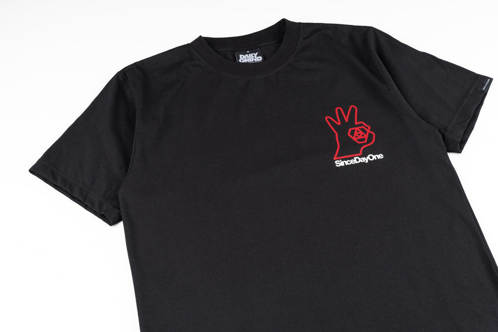 DAILY GRIND DG OK TSHIRT BLACK