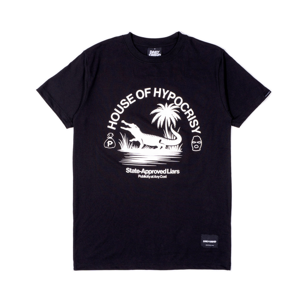 DAILY GRIND TRAP TSHIRT BLACK