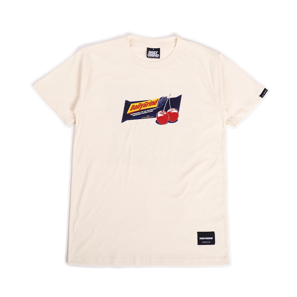 DAILY GRIND POWER BERRY TSHIRT CREAM