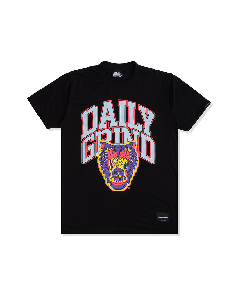 DAILY GRIND MUTT TSHIRT BLACK