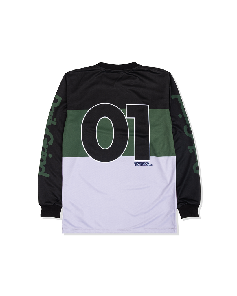 DAILY GRIND 3FOLD JERSEY LONGSLEEVES GREEN