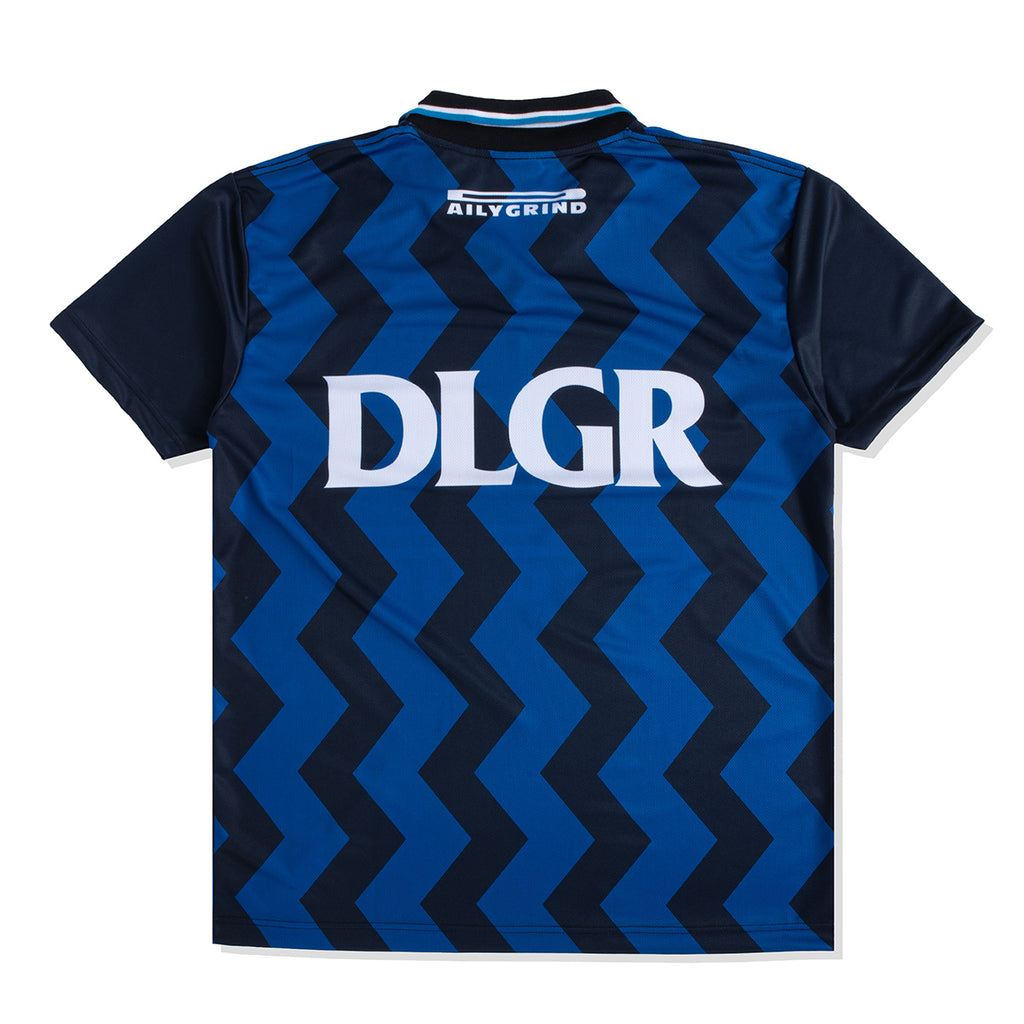 DAILY GRIND INTER ONE JERSEY POLO BLUE