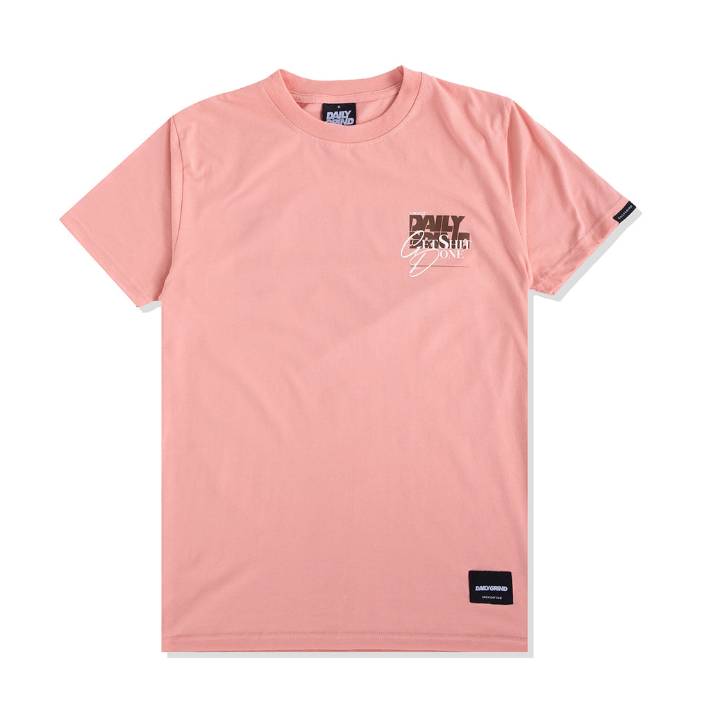 DAILY GRIND GSD TSHIRT PEACH