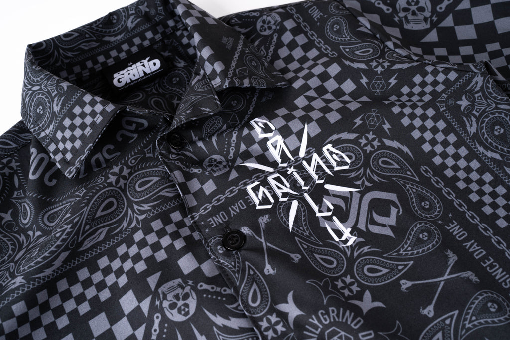 DAILY GRIND KIDS DROPLET POLO FOR KIDS BLACK