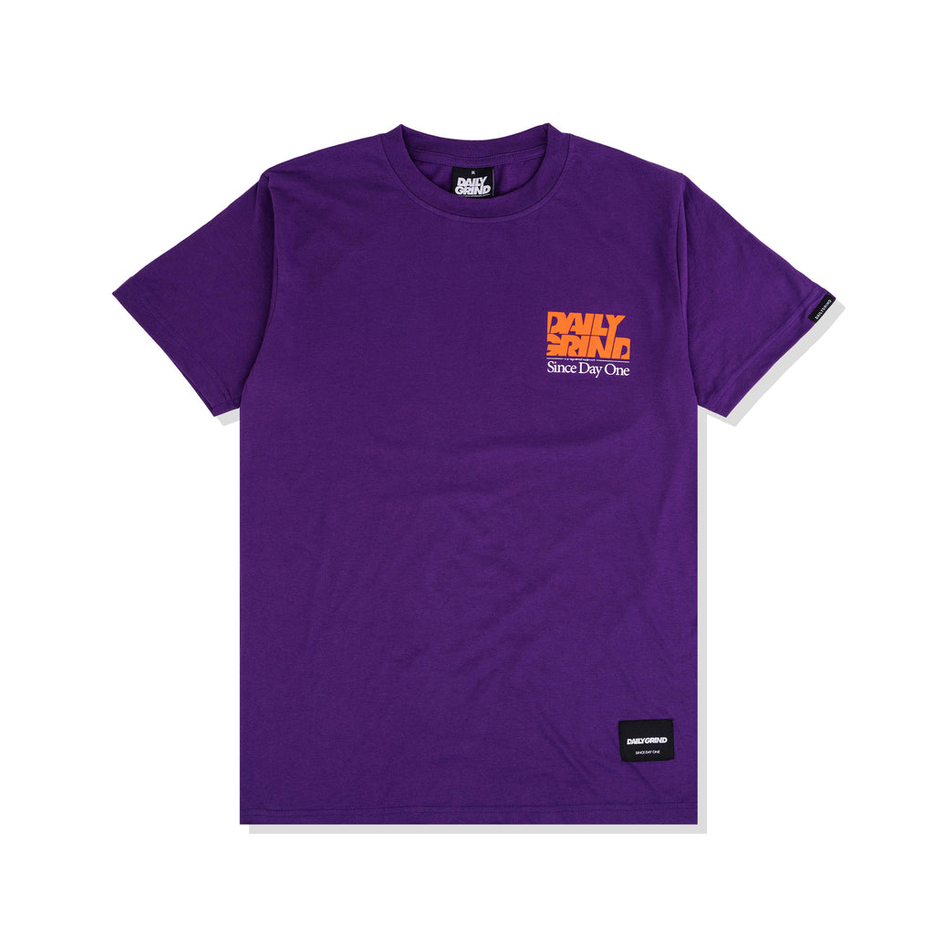 DAILY GRIND SHEAR TSHIRT DARK PURPLE