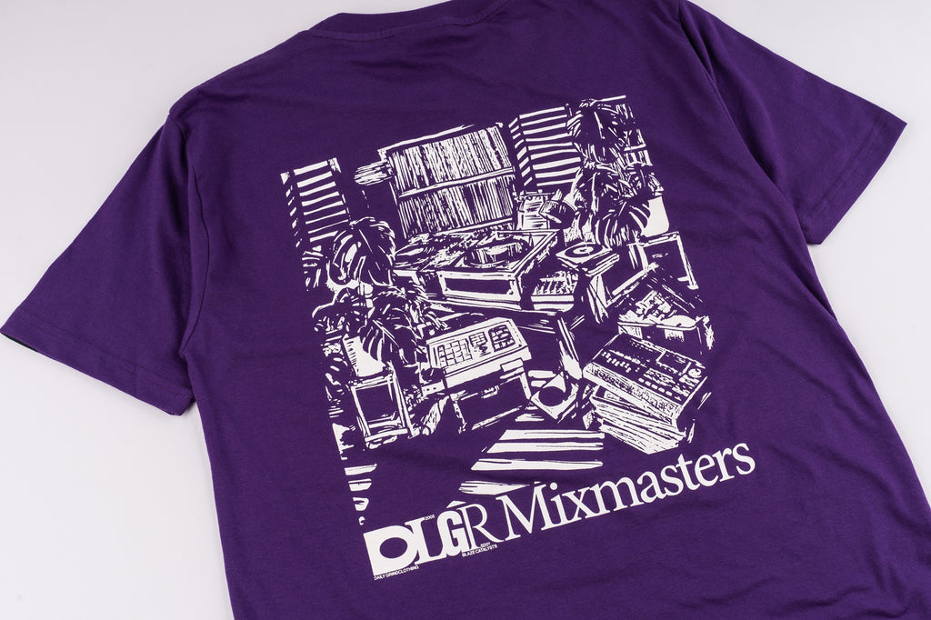 DAILY GRIND MIXMASTER TSHIRT PURPLE