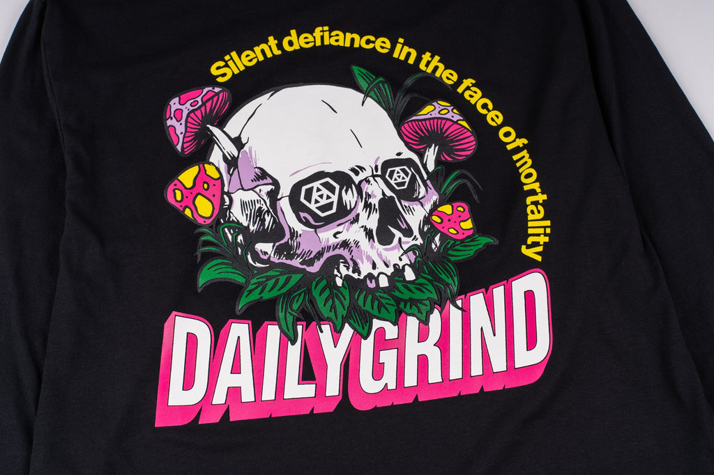 DAILY GRIND SILENT DEFIANCE LONGSLEEVES BLACK